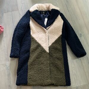 JCrew  women’s teddy  coat